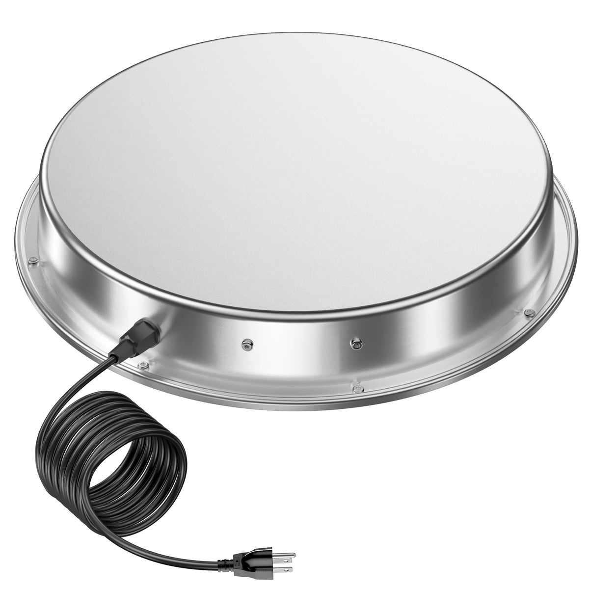 Chicken Water Heater 11 in for Chicken Drinker, 110W Poultry Waterer Heated Base for Metal Drinking Fountains Chicken Coop