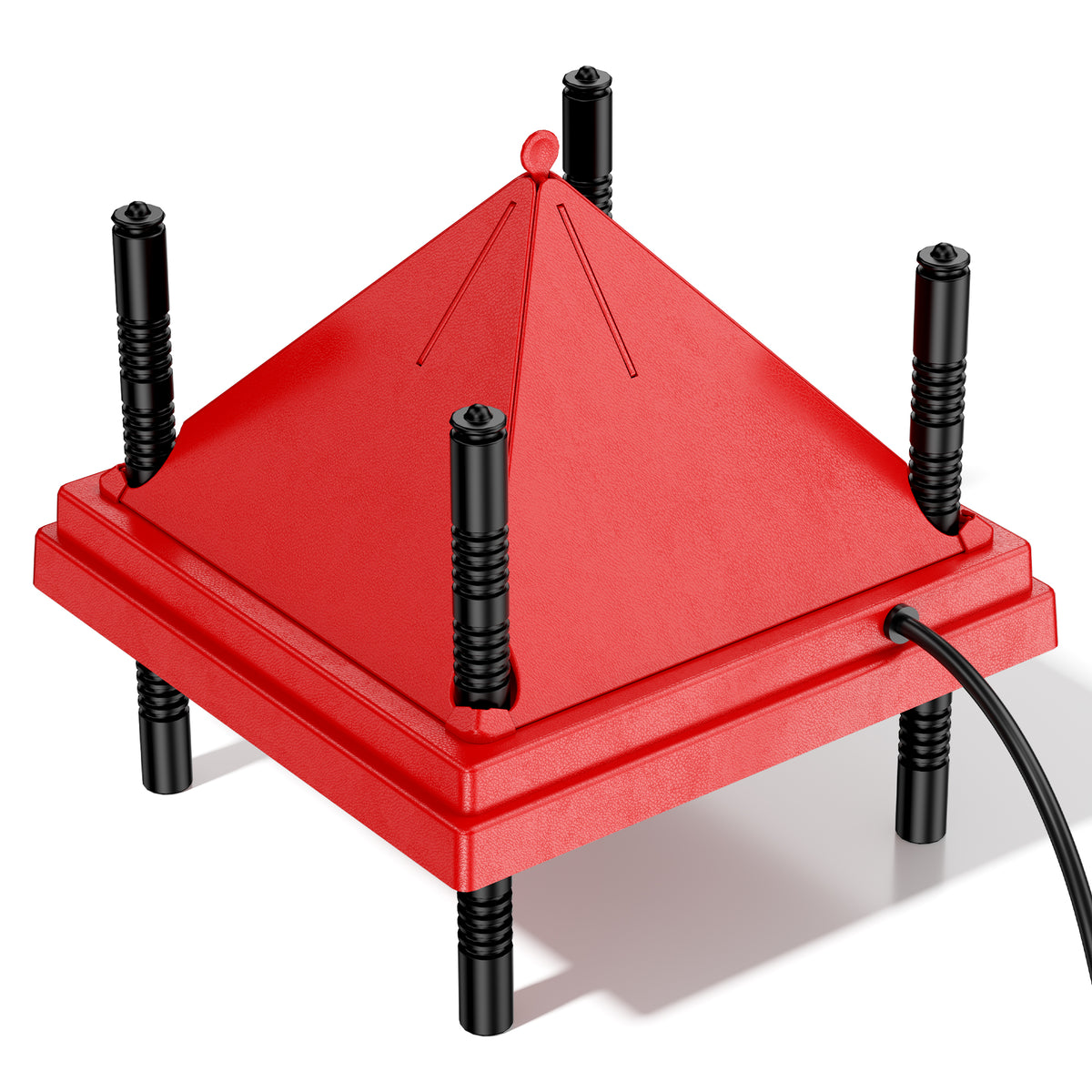 Brooder Heater Plate for Chicks with Anti Roost Cone, 10" x 10" Chick Heating Plate